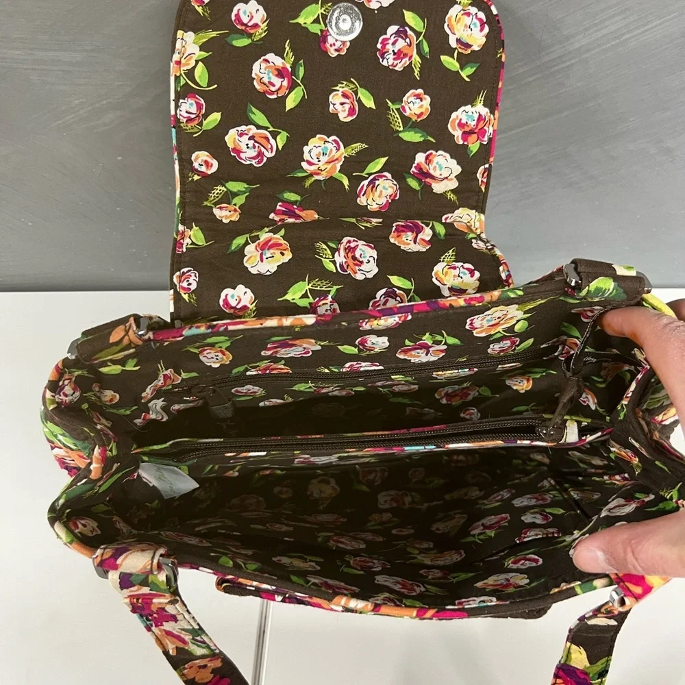 Floral Quilted Shoulder Bag - Picture 4 of 6